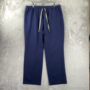 FIGS Scrub Pants men's XL 36x30 Pisco Basic Bottoms Blue Medical Drawstring
